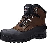 riemot Men's Women's Winter Boots Waterproof Insulated Snow Shoes for Outdoor Hiking Skiing Warm Lightweight Anti-Slip Ankle Boots