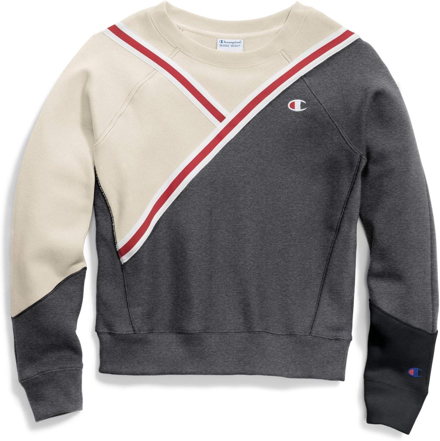 champion boys quartz cream hoodie