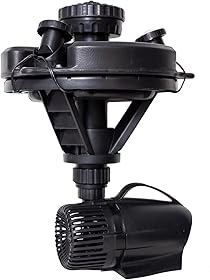 Pond Boss Floating Fountain With Lights, 50 Foot Power Cord