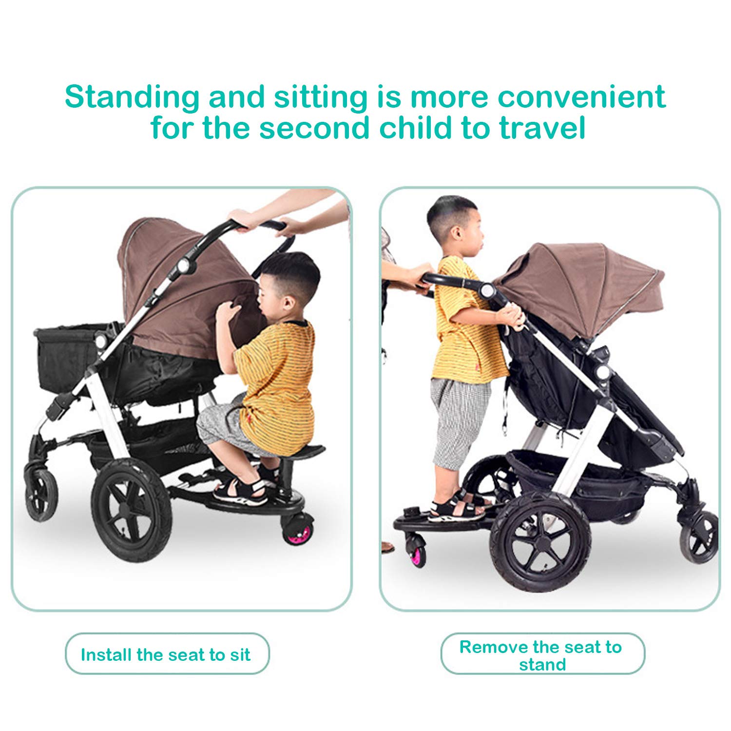 stroller wheel board