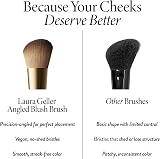 Laura Geller Angled Blusher Brush - Vegan Dense Bristles for Precise Contour view 7