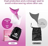 Sunany Female Urination Device Reusable Silicone Urinal Pee Funnel view 3