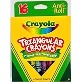 Triangular Anti-roll Crayons