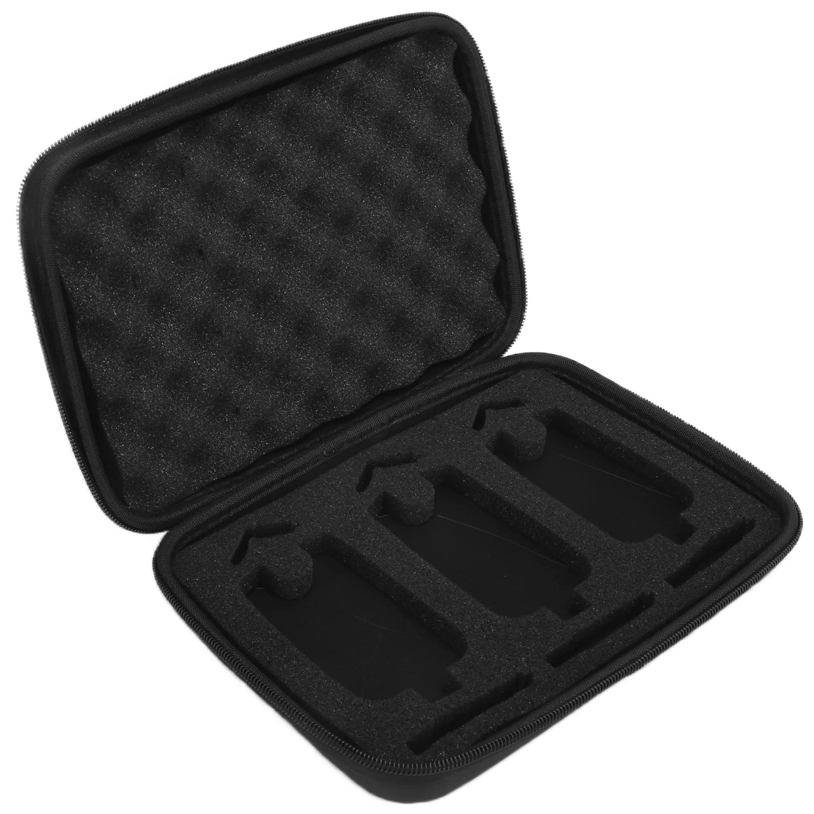 SUNGOOYUE European-style Fishing Alarm Tool Box, PVC Bite Alert Storage Case with Thickened Sponge