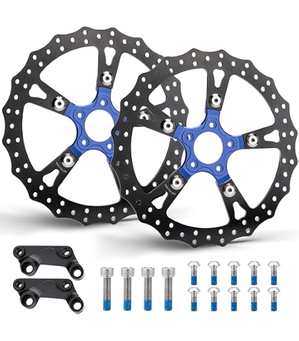 Dischi Freno Anteriore Oro Per Yamaha FJR1300 / XJR1300 / XV1900 Roadliner | Acciaio Inox 420, Diametro 296mm