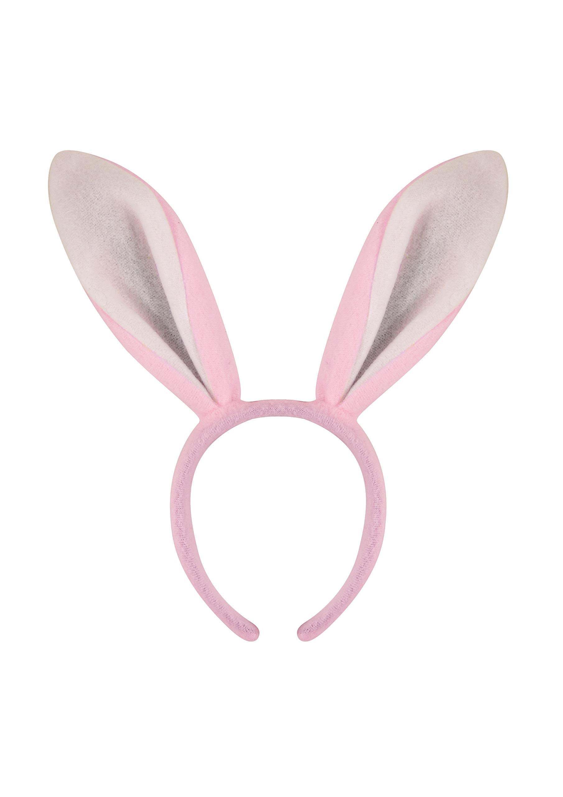 Easter Bunny Headband Ears (ONE SIZE FITS MOST) Cute Bunnies (1x head band) (Pink)