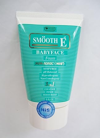 smoothe baby face foam