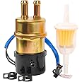 Road Passion 49040-1055 12v Electric Fuel Pump for Suzuki Intruder 700/1400/ Boulevard S50 Cavalcade 1400 GSX1100G Marauder 800 RF600R RF900R V star 650 XVS650 XV1000 XVS1100 Virago XV535 1000