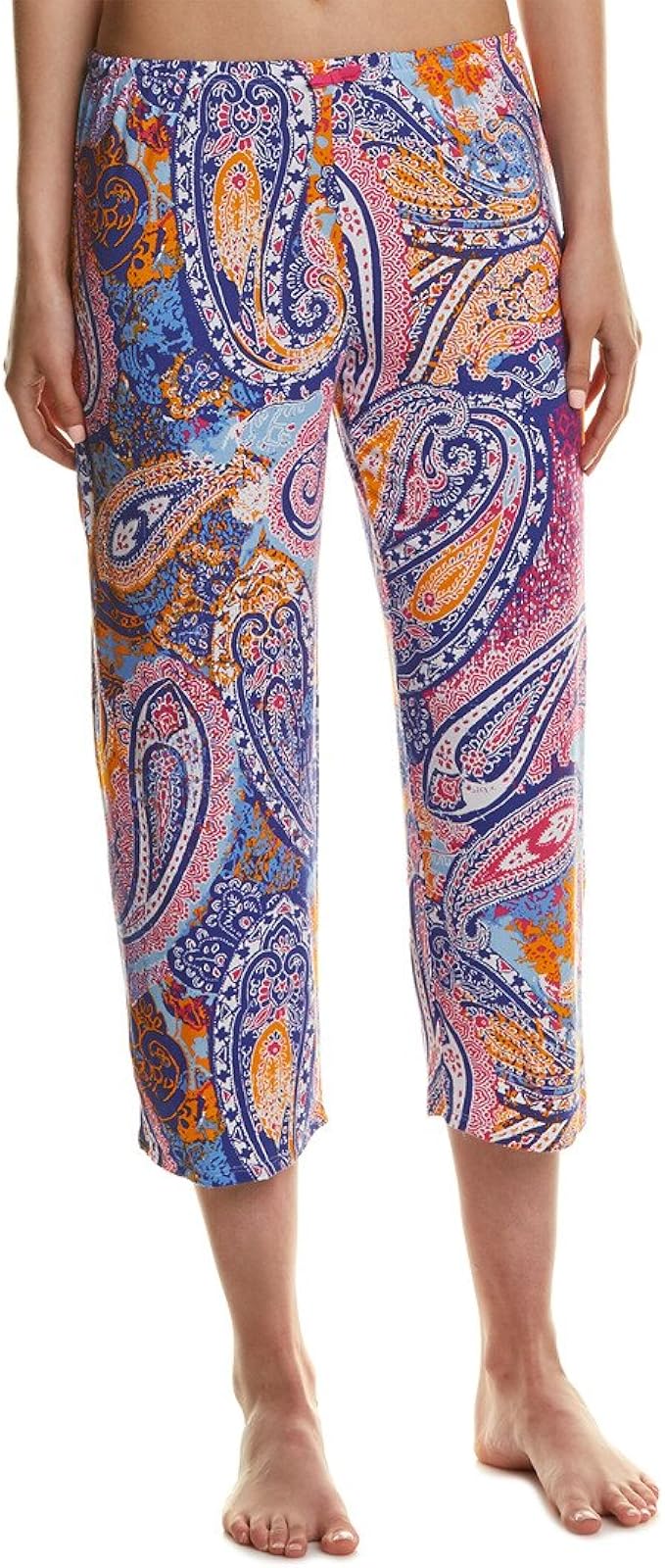 Ellen Tracy Paisley Capri Pants Large Amazon.ca Clothing & Accessories