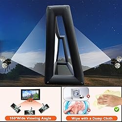 PPXIA Inflatable Screen Outdoor 30ft with Air