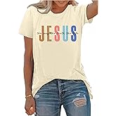 PECHAR Christian Shirt Women Religious Inspirational Sayings T Shirts Faith Tops Bible Verse Shorts Sleeve Tee Shirts