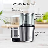 Wahl James Martin Grind and Chop Electric Grinder 200W 70g Brushed Steel view 6