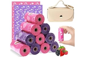 Eyryfui Sanitary Napkin Disposal Bags with Dispenser, Feminine Hygiene Disposal Bags for Tampons Trash Bag, Personal Care Sanitary Bag for Women Privacy Handling (Multicolor)