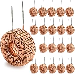 DIYhz 20 Pcs Toroid Core Inductor Copper Wire Wind