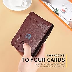 RUNBOX Wallet for Men and Women Slim Rfid Leather 2