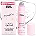 grace & stella Under Eye Brightener Roller - Airplane Travel Essentials - Travel Size Toiletries - Retinol & Caffeine Eye Ser