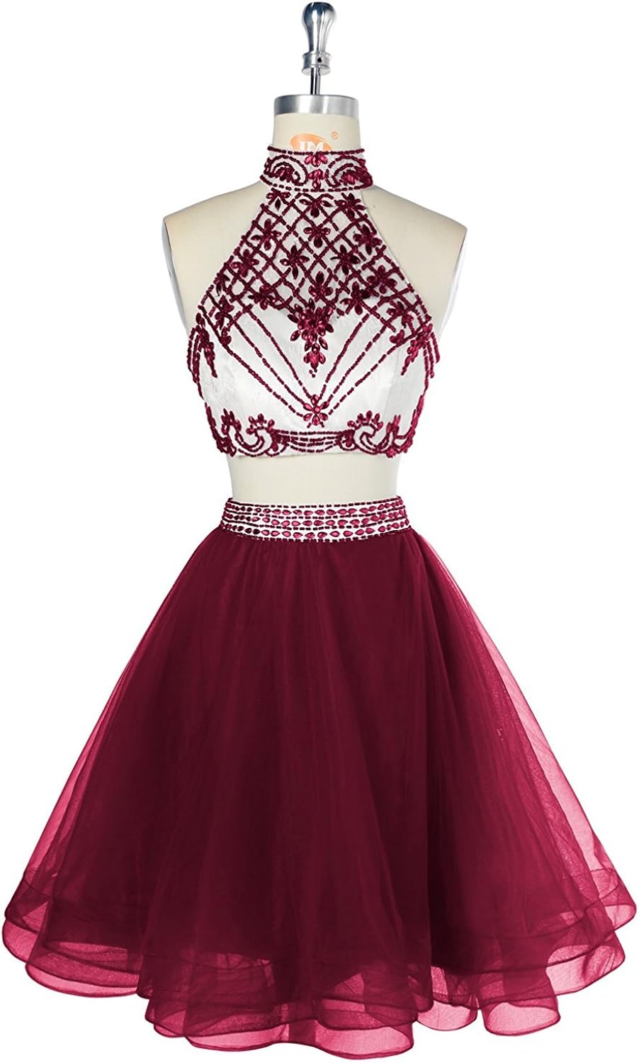 2 piece fitted homecoming dresses