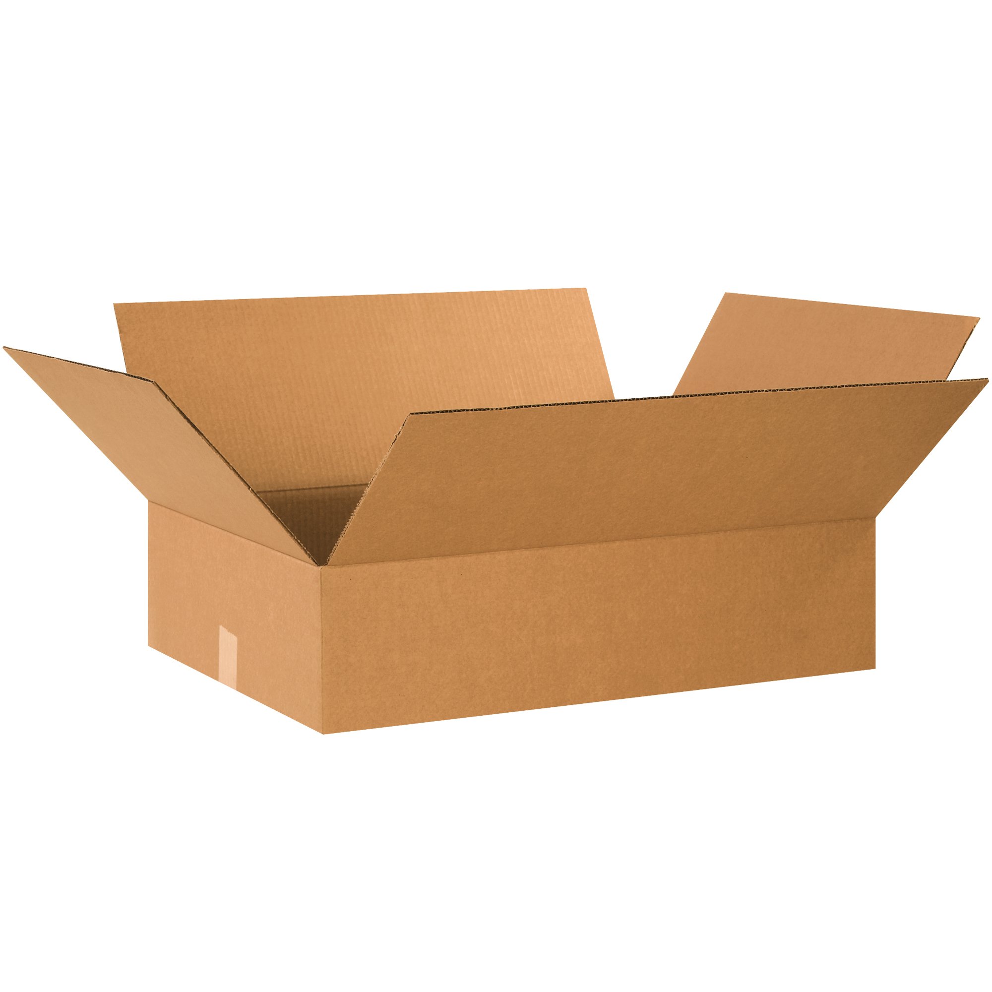 Tape Logic TL24186 Flat Corrugated Boxes, 24" x 18" x 6", Kraft (Pack of 20)