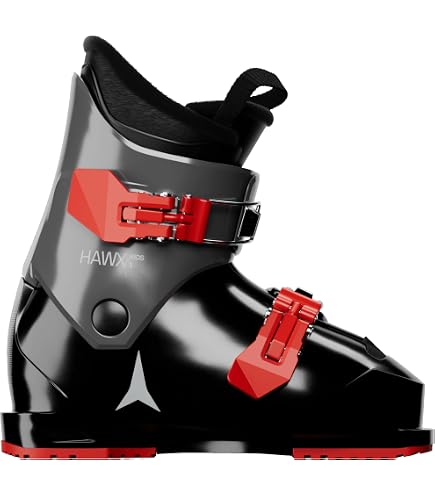 Amazon.com : Atomic HAWX Kids 3 Kid's Ski Boots, Black/Limestone