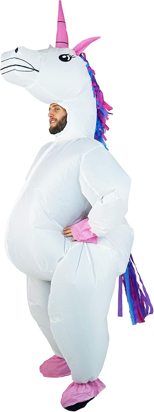 Bodysocks® Adults Inflatable Fullbody Magical Unicorn Costume Amazon