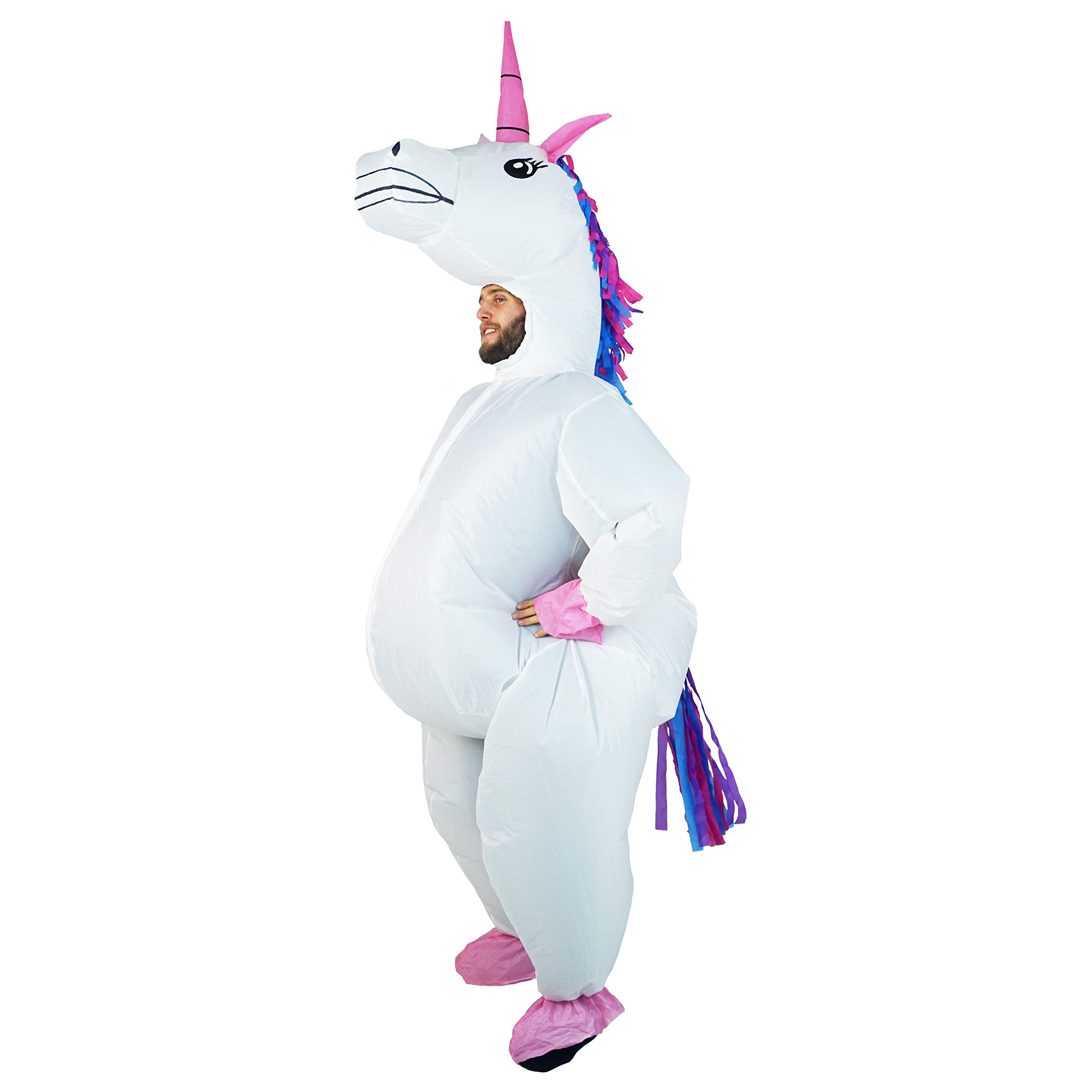 Bodysocks Adults Inflatable Full-body Magical Unicorn Costume