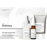 The Ordinary Age Support Set - 3-Step Anti-Aging Skin Regimen with Multi-Peptide + HA, Multi-Peptide Eye Serum, and Natural Moisturizing Factors + PhytoCeramides | Skincare Set