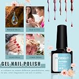 Phoenixy Gel Nail Polish Set 24pcs 21 Colours Base Top Coat Matte Glossy Finish view 3