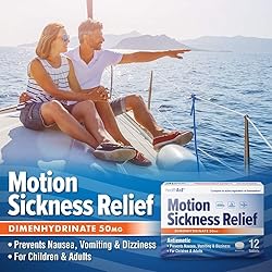 HealthA2Z® Motion Sickness Relief | Dimenhydrinate