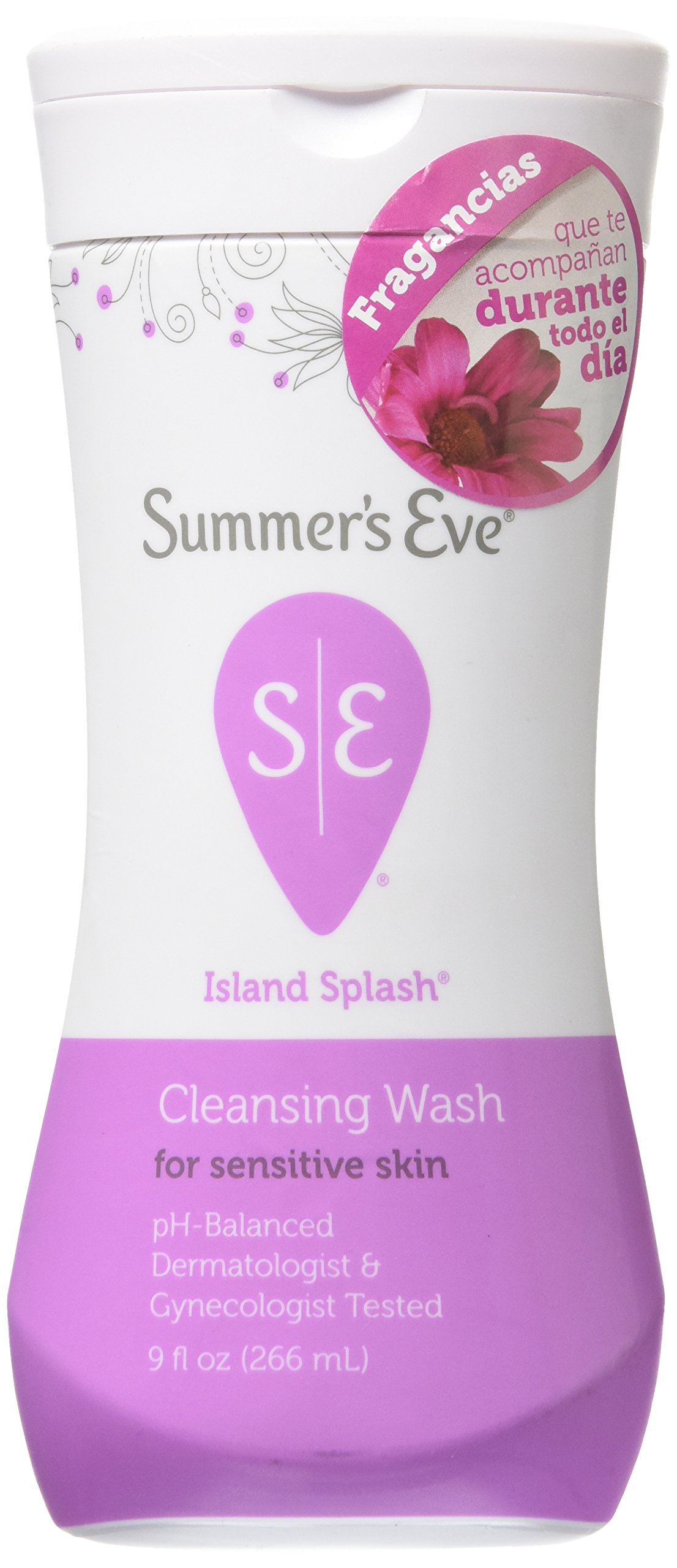Cleansing Wash for Sensitive Skin, Island Splash 9 oz