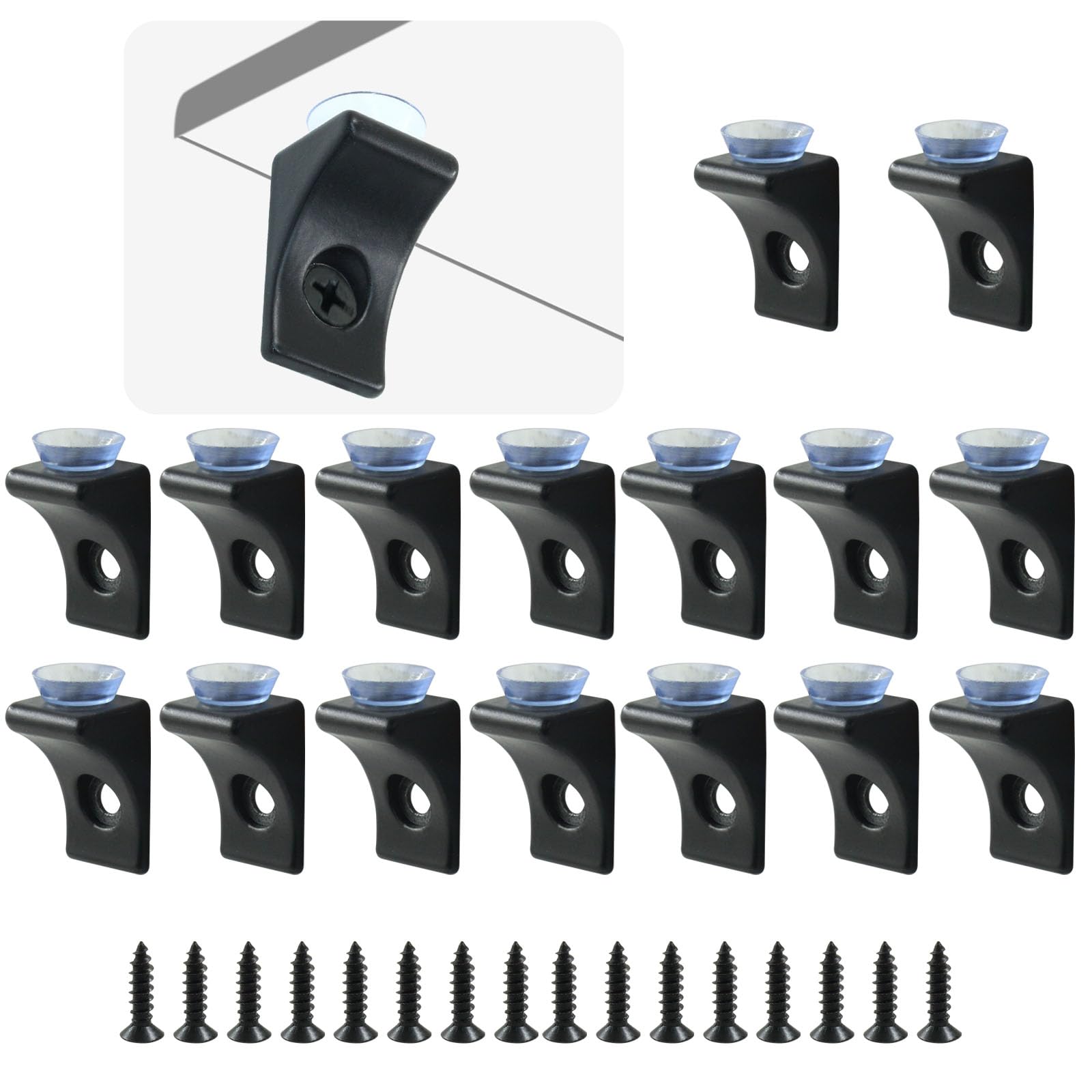 Photo 1 of Litoexpe 16 Pcs Shelf Support Peg Shelf Pins Kit, Heavy Duty Shelf Holder Pins for Kitchen Furniture Book Shelves (Round Silver)