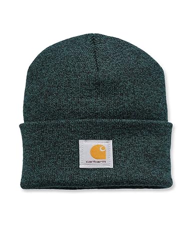 Carhartt Acrylic Watch Cap - Grün/Schwarz A18 648 Strickmütze Hüte Beanie Mütze CHA18303GRNBLK