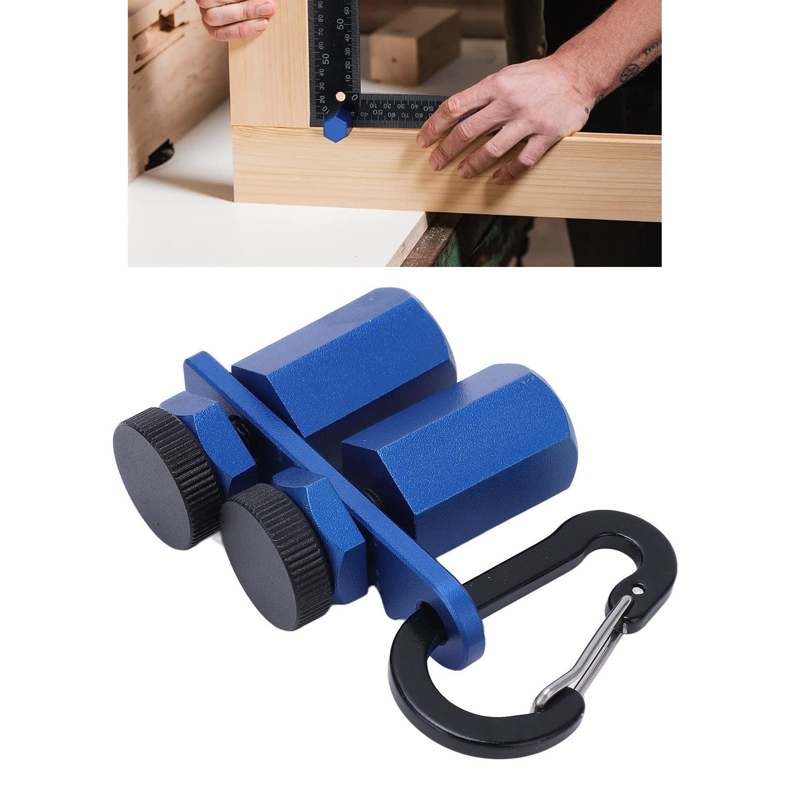 Stair Gauges Framing Square Aluminium Alloy for Stair Layout Stair Gauge Blue