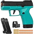 Soft Bullet Toys Gun for Boys, Empty Shell Ejecting Toy Gun, Toy Foam Blaster with Scope, Toy Pistol for Kids Boys Girls Age 8+ (Green)