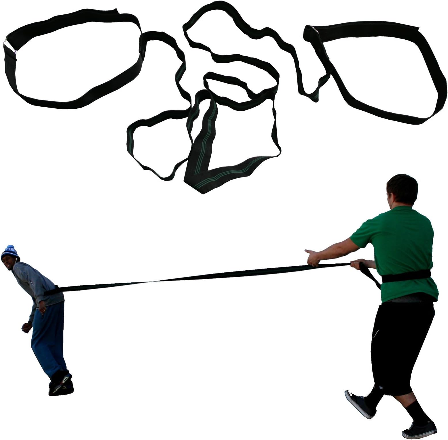 Heavy Two Person Resistance Band Leap Frog Speed Tether Resistance