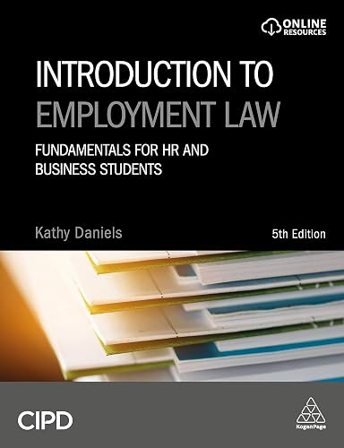 Download Introduction to Employment Law: Fundamentals for HR and Business Students PDF