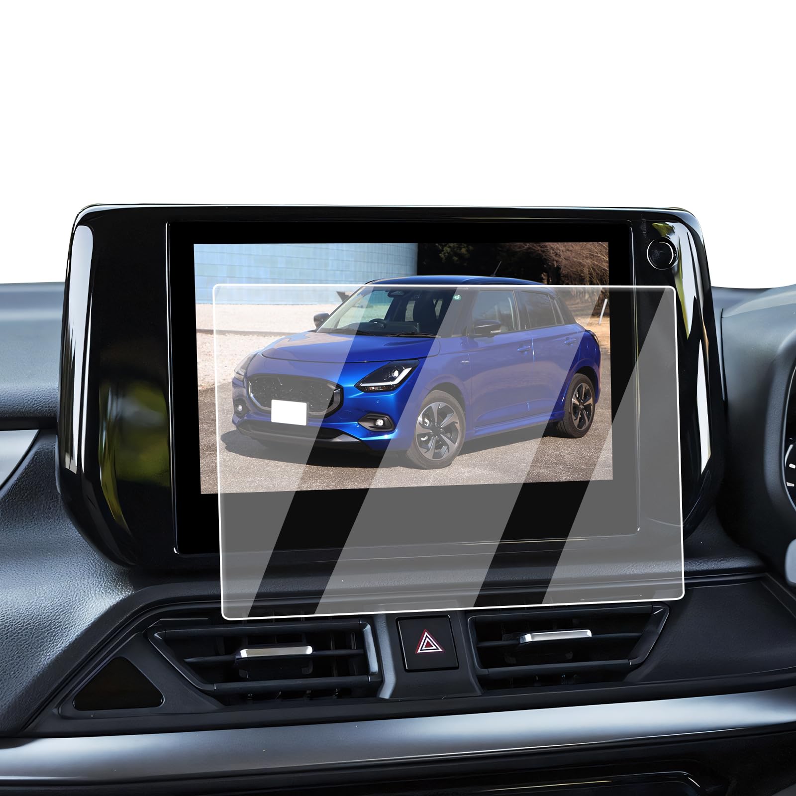 ECOZEN スズキ 新型スイフト カーナビ フィルム 強化ガラス 9インチ 2023.12~現行 スイフト 5代目 ZCDDS ZCEDS ZDDDS ZDEDS型 専用 ナビ 保護フィルム 傷防止 超透明 指紋減少 自己吸着 飛散防止 高感度タッチ SWift アクセサリー カスタムパーツ の商品画像