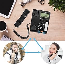 Ornin 2-Line Corded Telephone Systems for Small