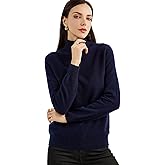 Chanyarn Women's 100% Pure Cashmere Sweater Turtleneck Long Sleeve Warm Soft 2025 Fall Winter Knit Pullover