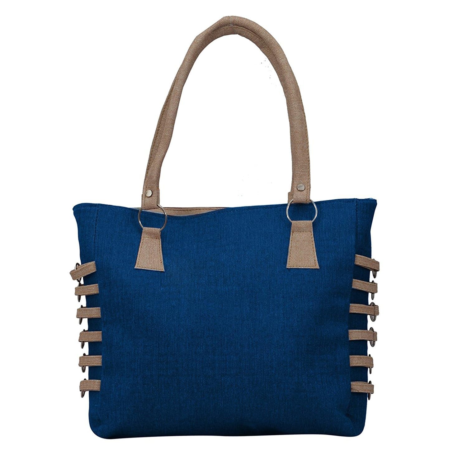 darash fashion women's handbag - blue, bag-nks-12