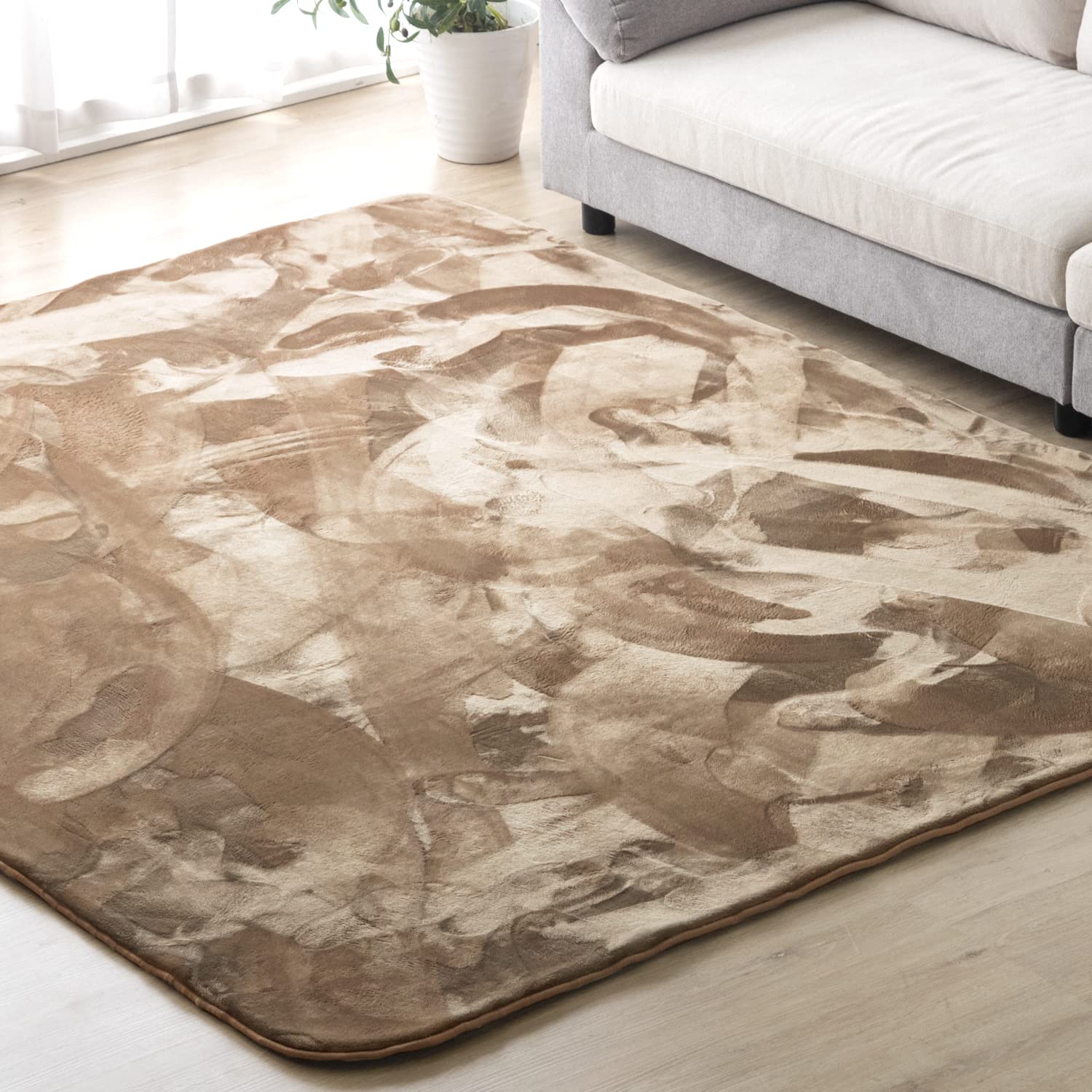 タンスのゲン ラグ 今旬「くすみ」カラー 200×250cm 約3畳 洗える ラグマット カーペット 北欧 おしゃれ 24010009(72668) の商品画像