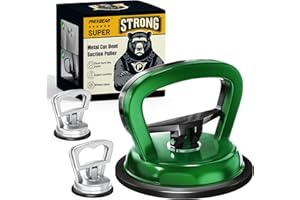 PHIXBEAR Powerful Metal Car Dent Puller 3pcs, Body Repair Dent Removal Tools for Car,Headlight,Car Mirror, Glass, Screen, Mobile Objects, Car Suction Cups