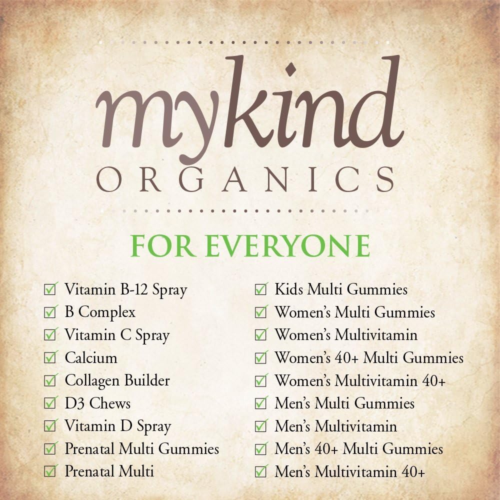 Garden of Life Mykind Organics Vitamin B Complex Once Daily, 30 Tablets, Vegan B Complex Vitamins With Folate, B12, Niacin, B6, Biotin, Organic Whole Food B Complex Supplement For Metabolism, Energy: Health & Personal Care