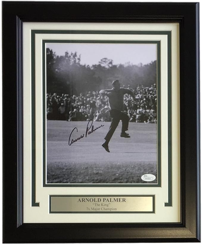 Autographed Arnold Palmer Picture - Framed 8x10 M55820 - JSA Certified
