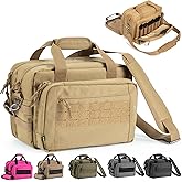 VEAGIA Range Bag Pistol Case Gun Range Bags For Handguns And Ammo Gun Case 3 Branch Pistol Soft Carrying Bags
