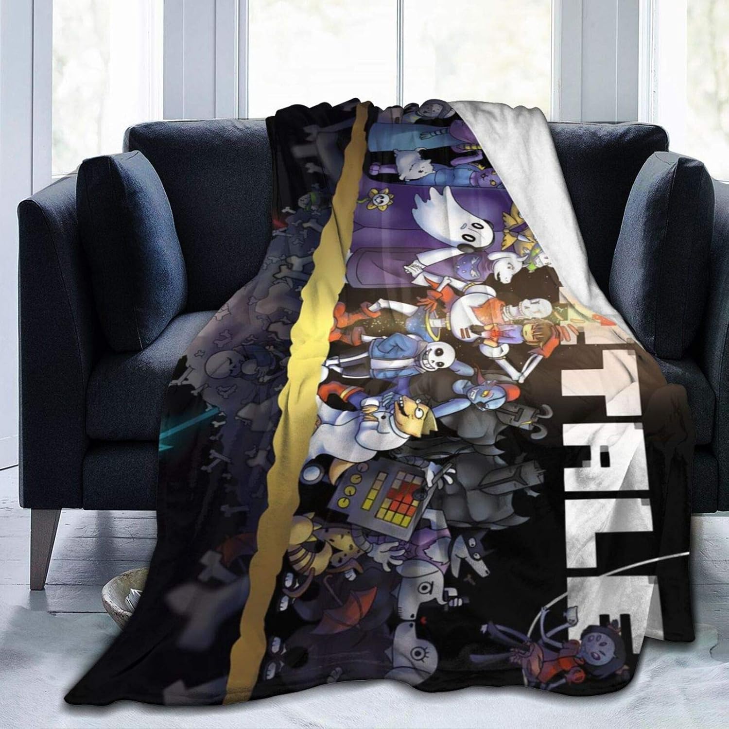 Buy Linssone Undertale Blanket Sans Soft Warm Faux Fur Throw Blanket Fleece Blanket Buy Linssone Undertale Blanket Sans Soft Warm Faux Fur Throw Blanket Fleece Blanket