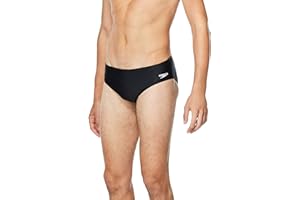 Speedo Men's PowerFLEX Eco Solid Brief Swimsuit