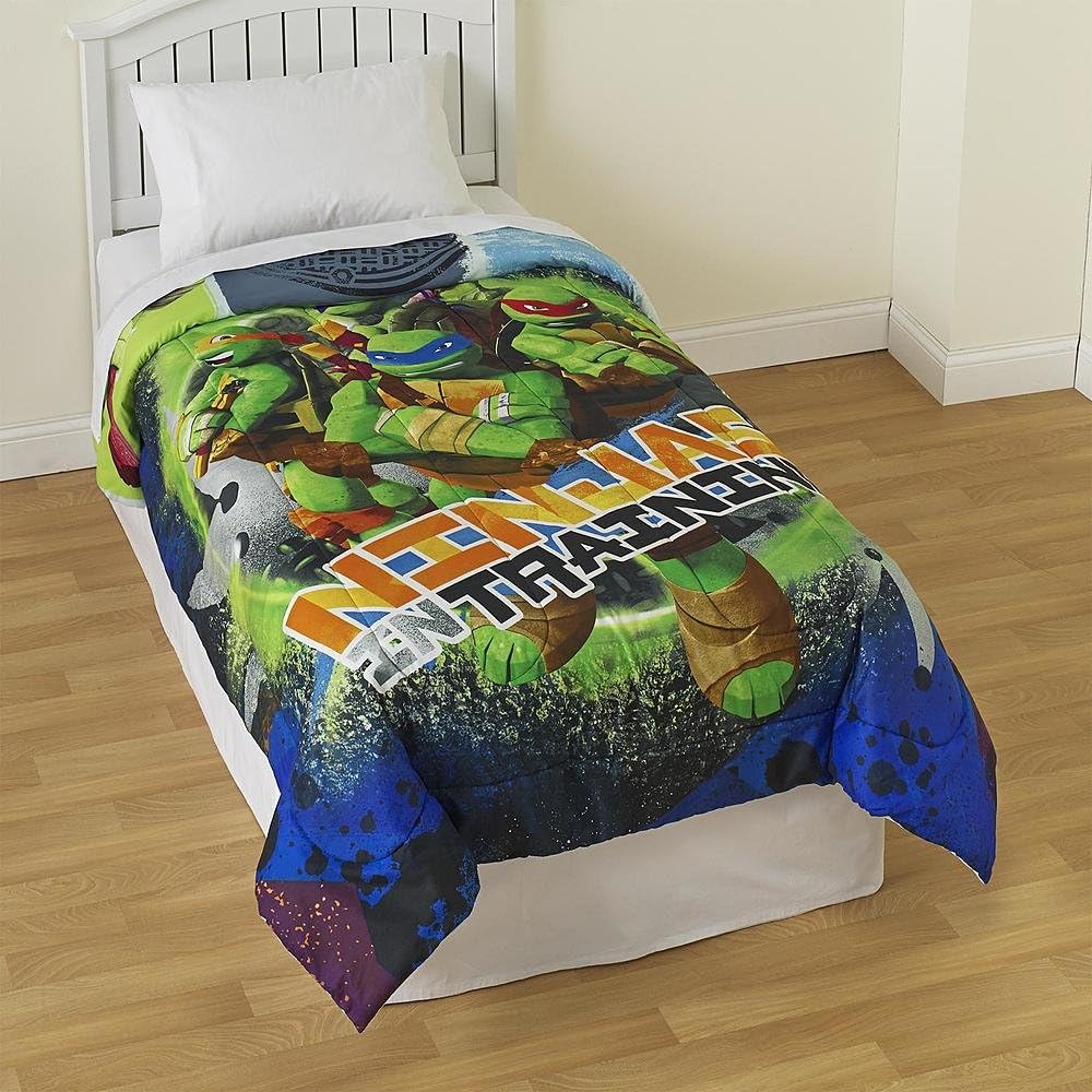 Amazon Com Teenage Mutant Ninja Turtles Comforter And Sheet Set