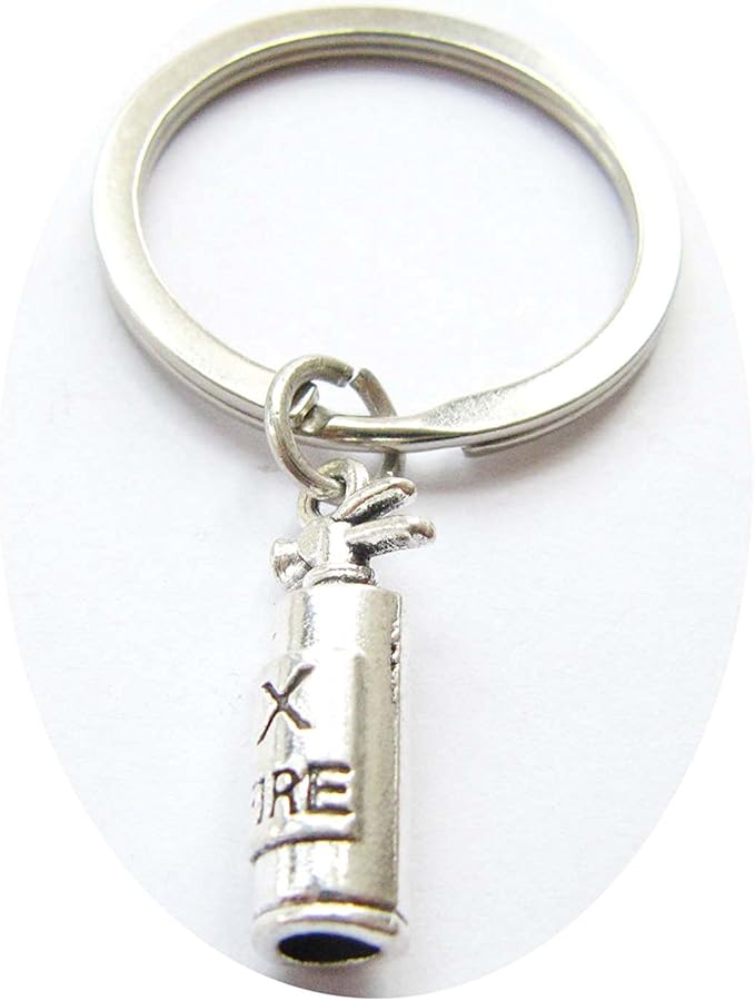 Fire Extinguisher Key Ring/Keychain Emergency Worker Keychain Lifesafer Rescue Worker