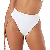 Roxy Womens Bikini Bottoms – Tummy Control, Stretch Swimwear, UPF 50+, Pool, Surf, Swim, and Beachwear