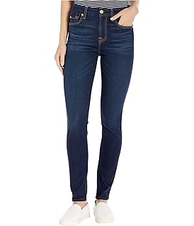 slim illusion high waist ankle skinny in tried and true